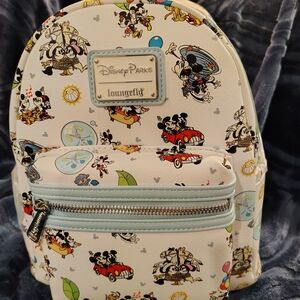 Disney Parks Loungefly Mickey Mouse Mini Backpack- Runaway Railway